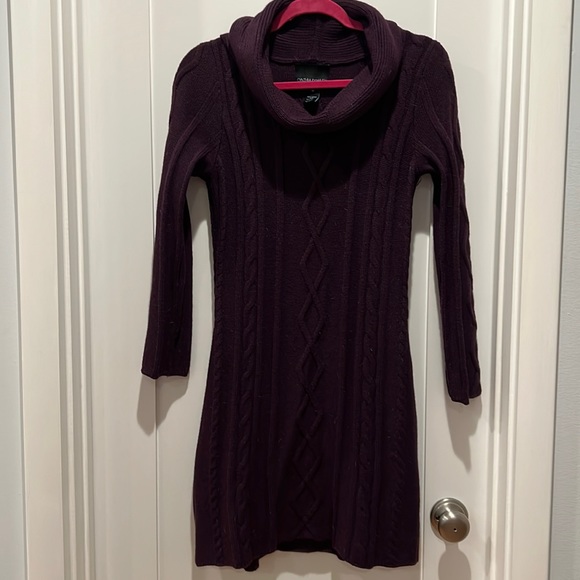 cynthia rowley purple palace dress Cynthia Rowley | Dresses | Purple Turtle Neck Cable Knit Sweater Dress  Cynthia Rowley Size M